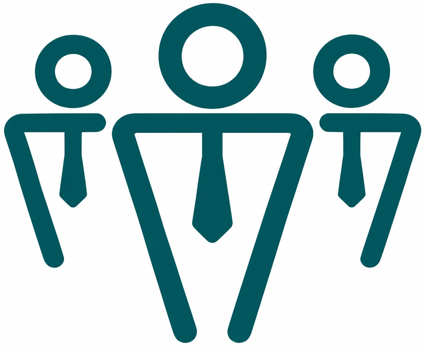 Image de petite taille sur fond vert sarcelle uni, avec un symbole clair partiellement visible dans le coin inférieur droit.